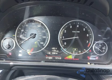 2014 BMW 528I from USA, damaged, VIN WBA5A5C53ED502411